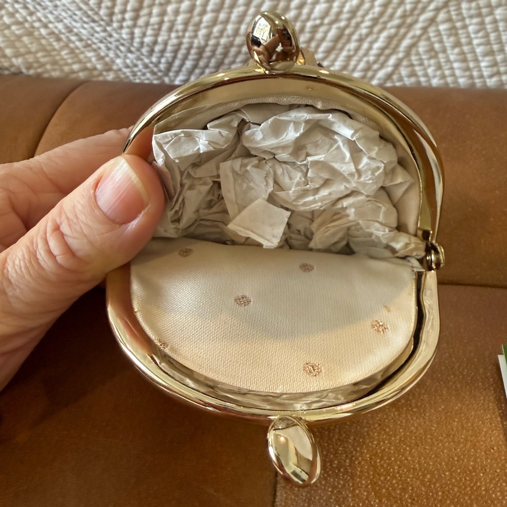 Kate Spade Gold Hedgehog Coin Purse NWT - Picture 4 of 4